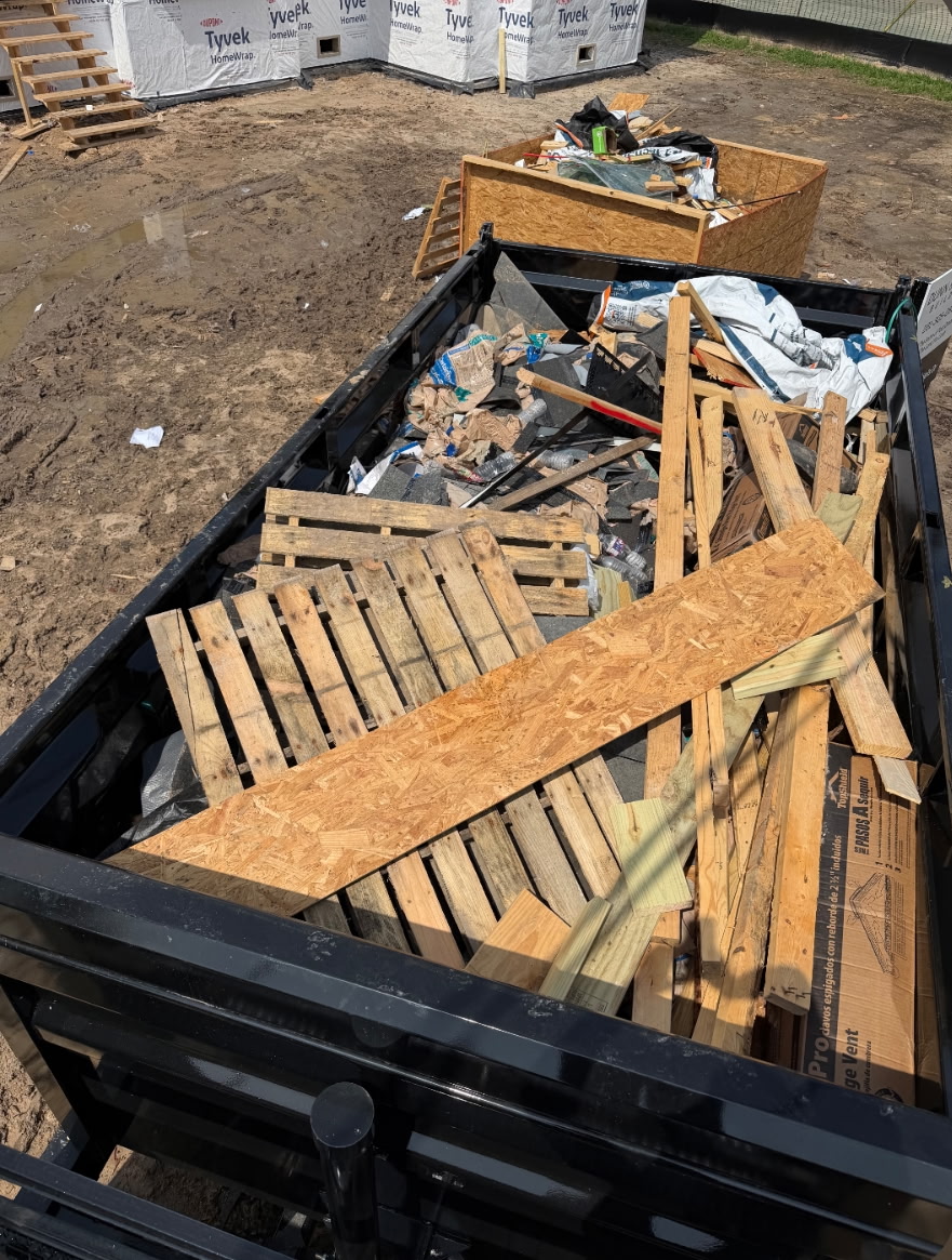 Demolition debris removal